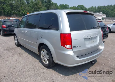2012 Dodge Grand Caravan Sxt из США, поврежденный, VIN 2C4RDGCG8CR268494